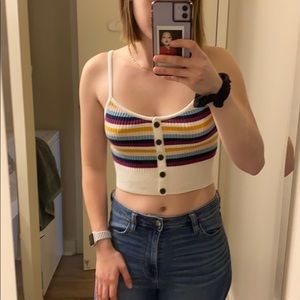 American Eagle Sweater Crop Top